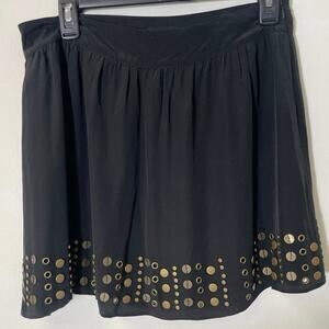 Central Park West Black Skirt Sz S